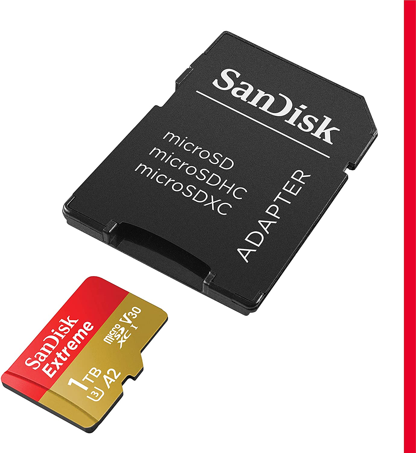 SanDisk Extreme microSDXC UHS-I Speicherkarte + SD Adapter – Bild 2