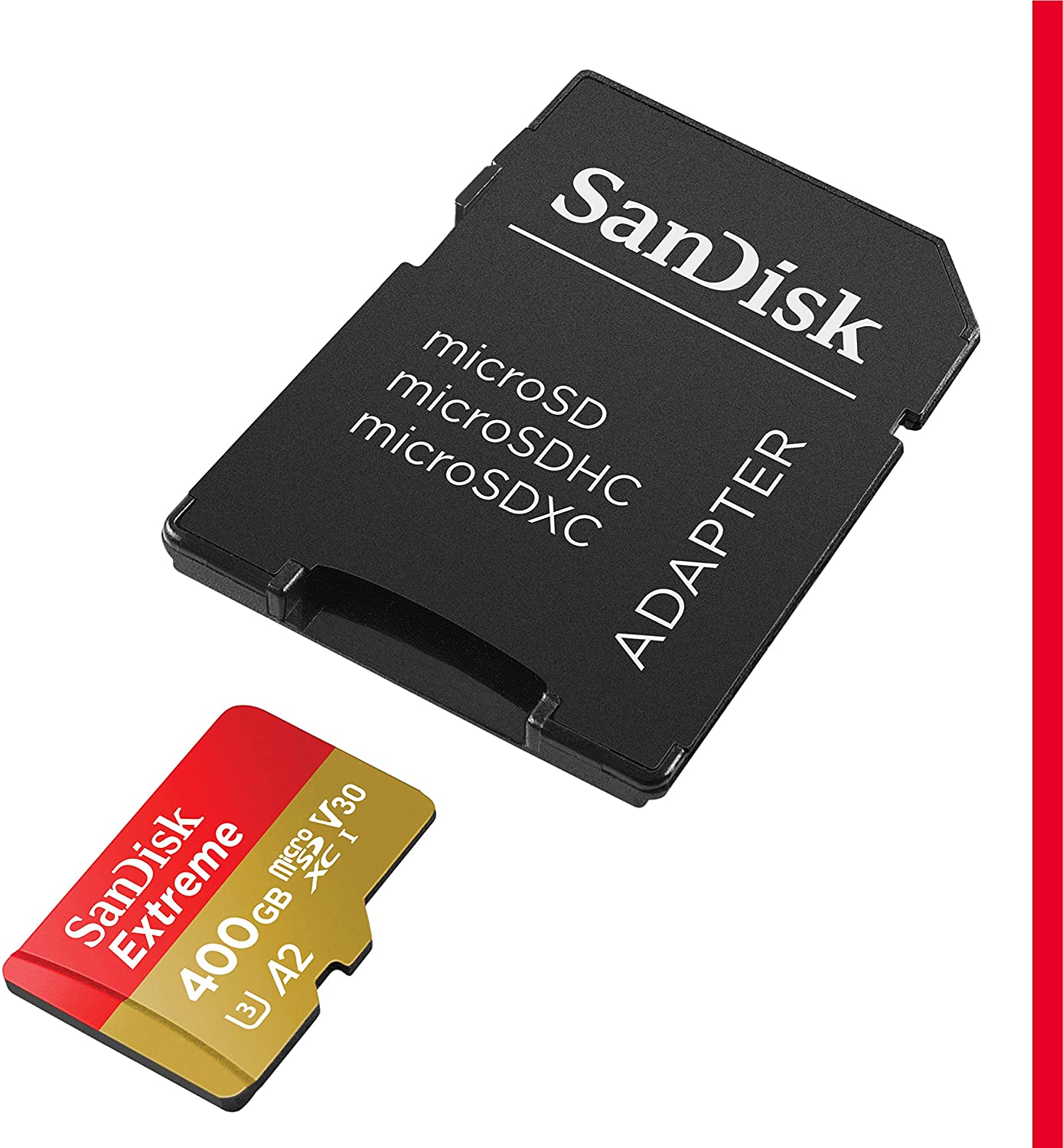 SanDisk Extreme microSDXC UHS-I Speicherkarte + SD Adapter – Bild 4